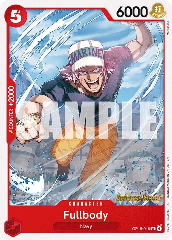 Fullbody One Piece TCG Card