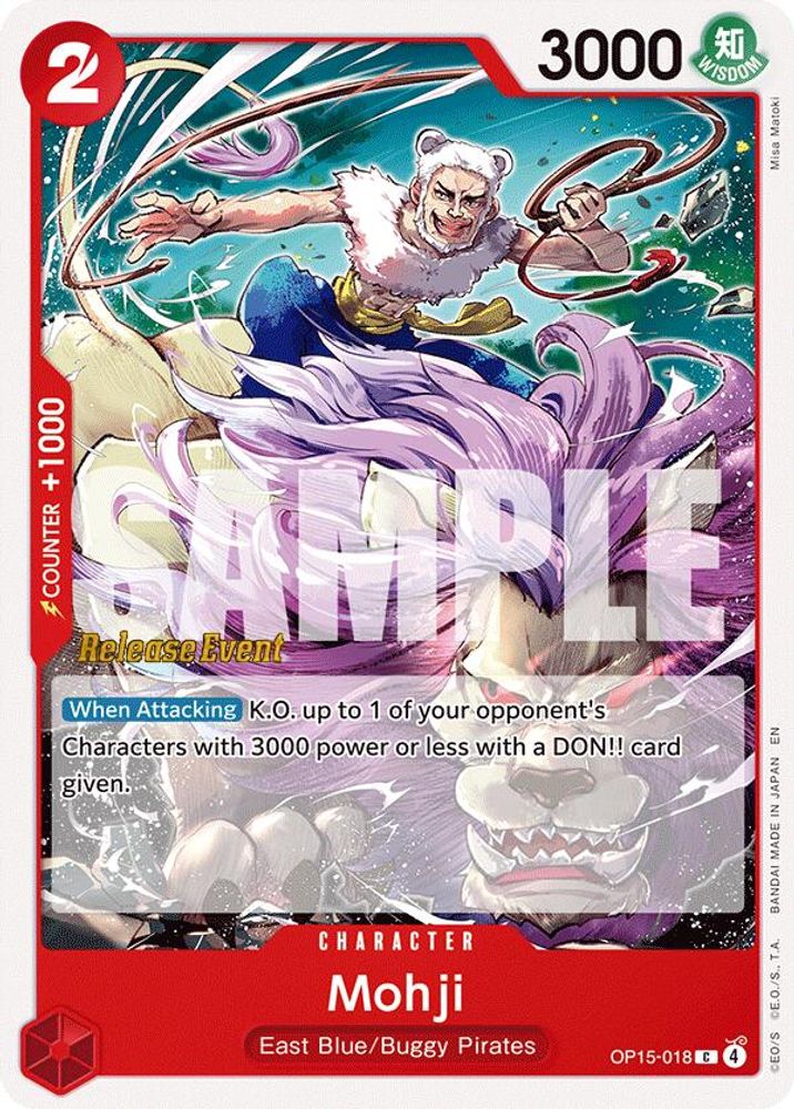Mohji One Piece TCG Card