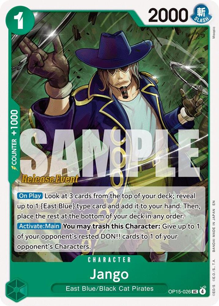 Jango One Piece TCG Card