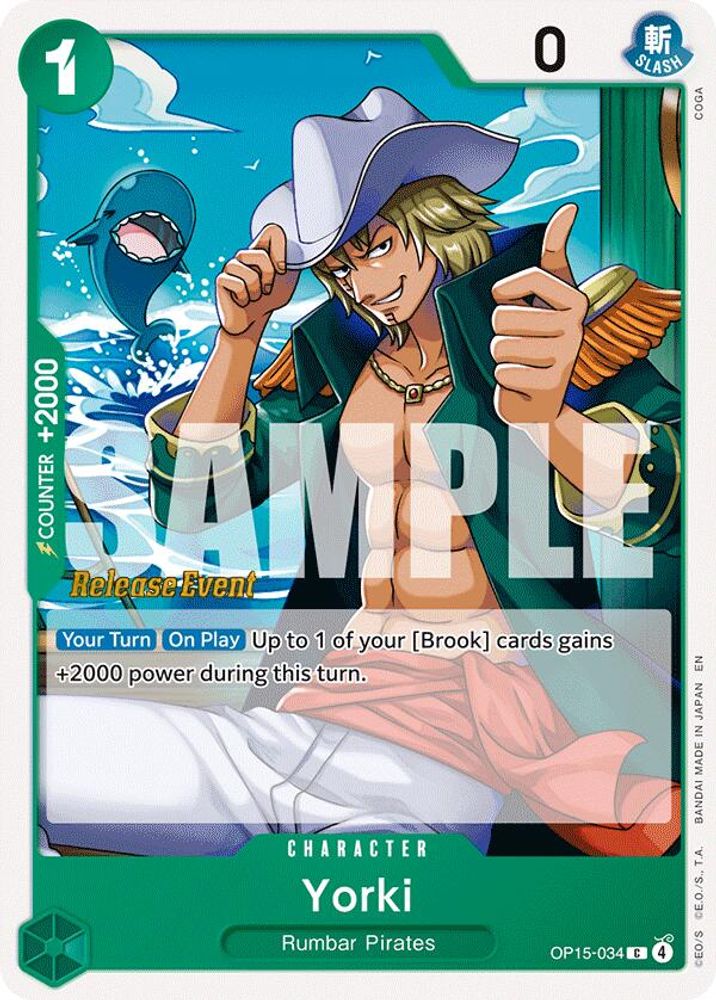 Yorki One Piece TCG Card