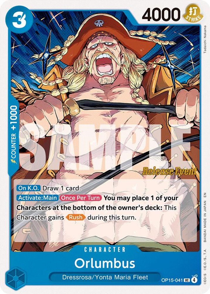 Orlumbus One Piece TCG Card