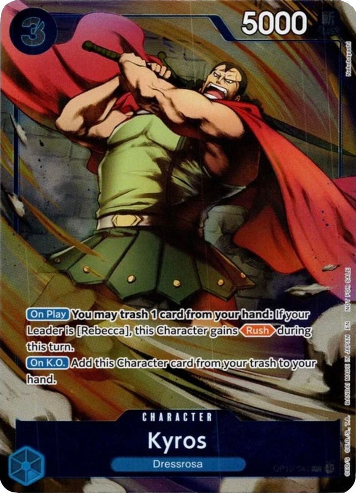 Kyros One Piece TCG Card