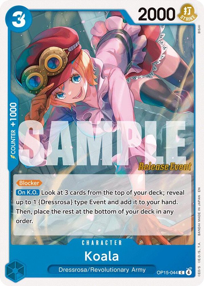 Koala One Piece TCG Card