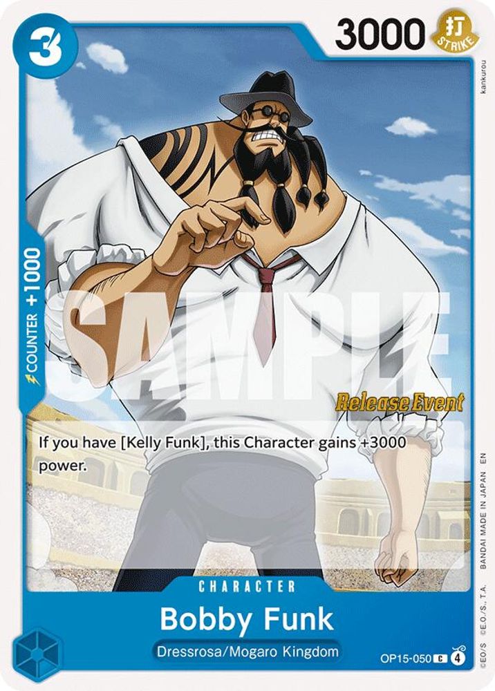 Bobby Funk One Piece TCG Card