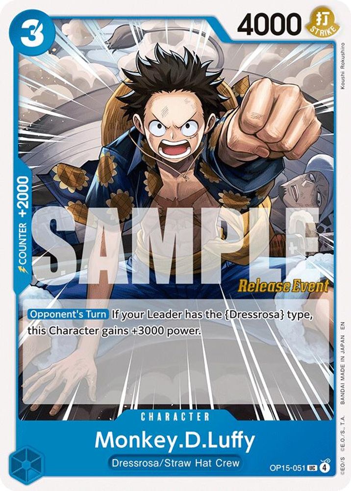 Monkey.D.Luffy One Piece TCG Card