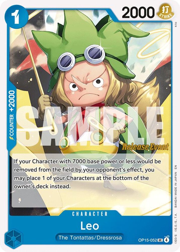 Leo One Piece TCG Card