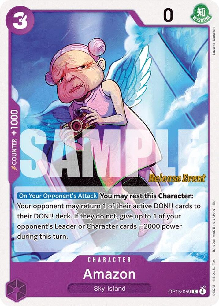 Amazon One Piece TCG Card