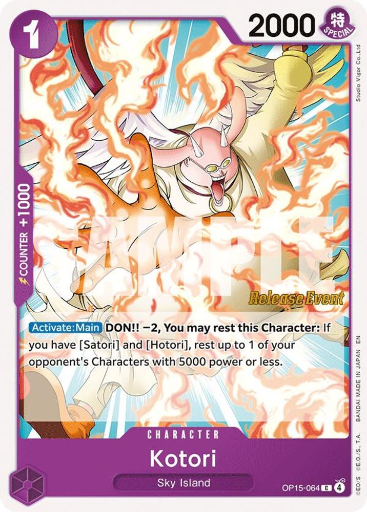 Kotori One Piece TCG Card