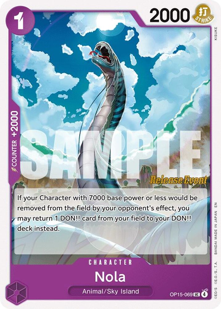 Nola One Piece TCG Card