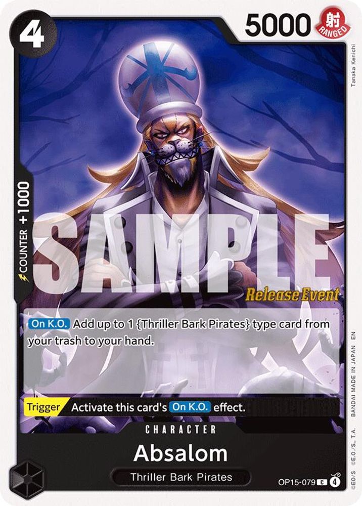 Absalom One Piece TCG Card