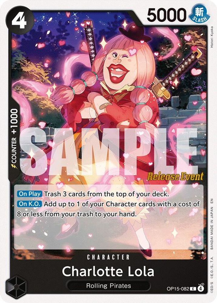 Charlotte Lola One Piece TCG Card