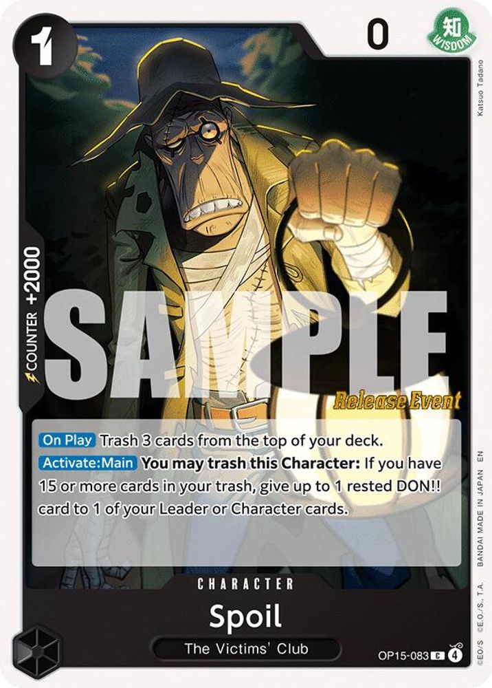 Spoil One Piece TCG Card