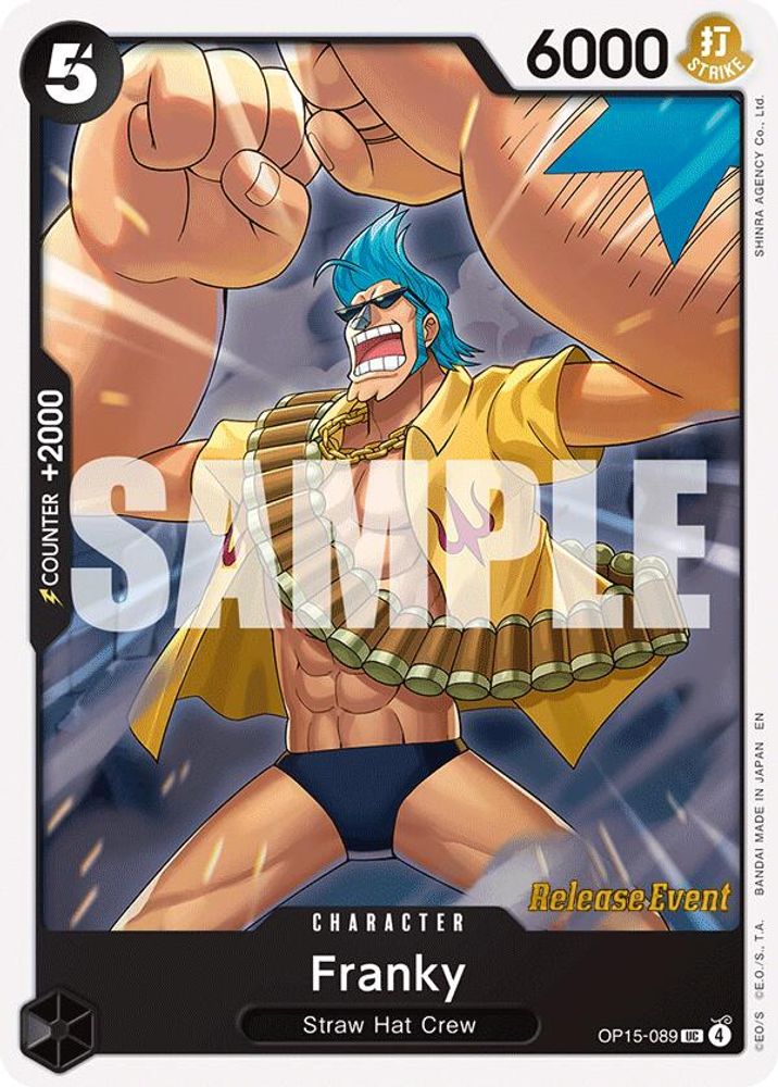 Franky One Piece TCG Card