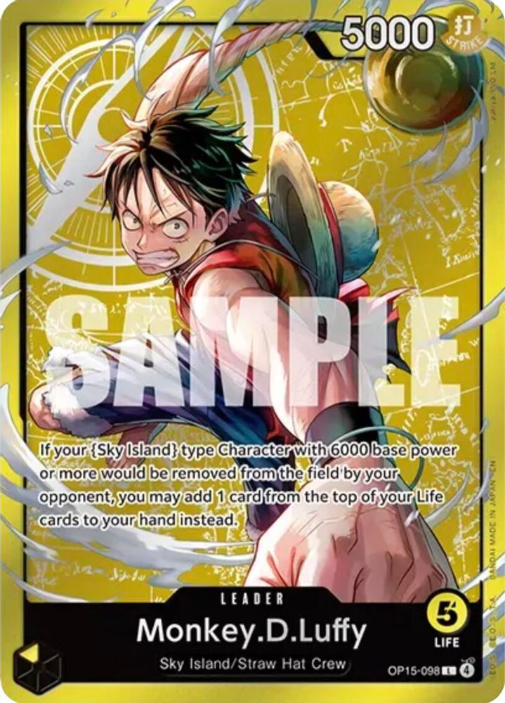 Monkey.D.Luffy One Piece TCG Card
