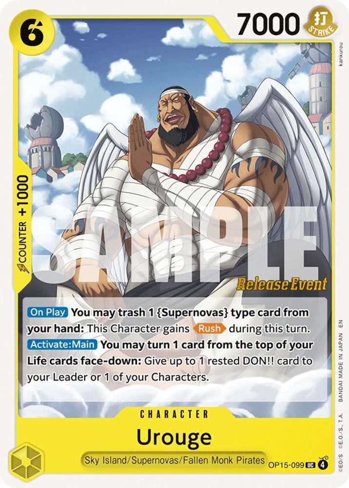 Urouge One Piece TCG Card