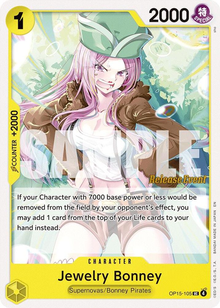 Jewelry Bonney One Piece TCG Card