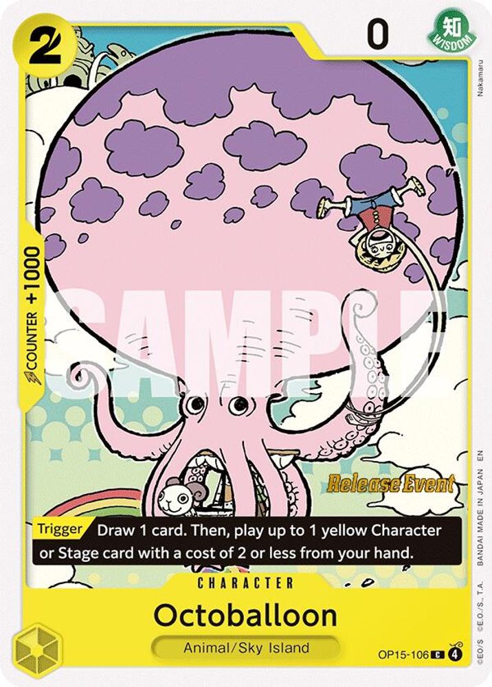 Octoballoon One Piece TCG Card
