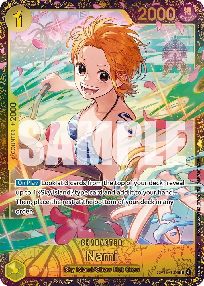 Nami One Piece TCG Card