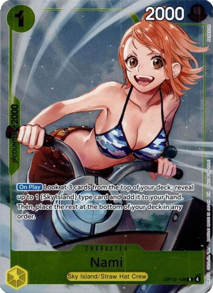 Nami One Piece TCG Card
