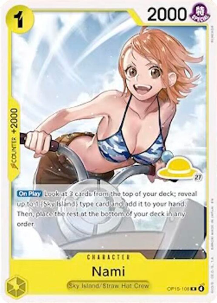 Nami One Piece TCG Card