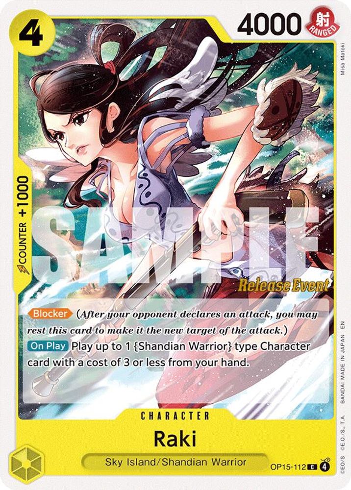 Raki One Piece TCG Card