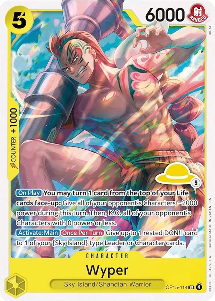 Wyper One Piece TCG Card