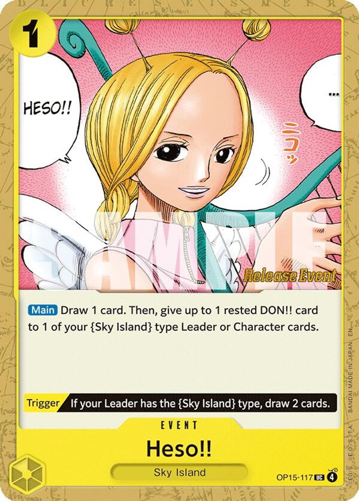 Heso!! One Piece TCG Card