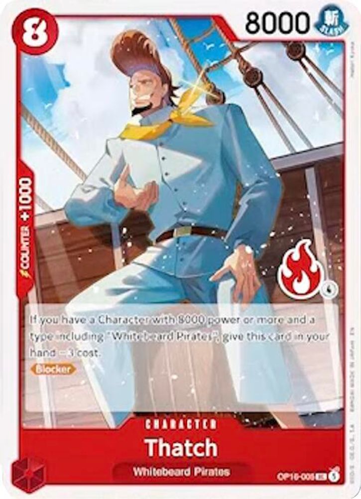 Thatch One Piece TCG Card