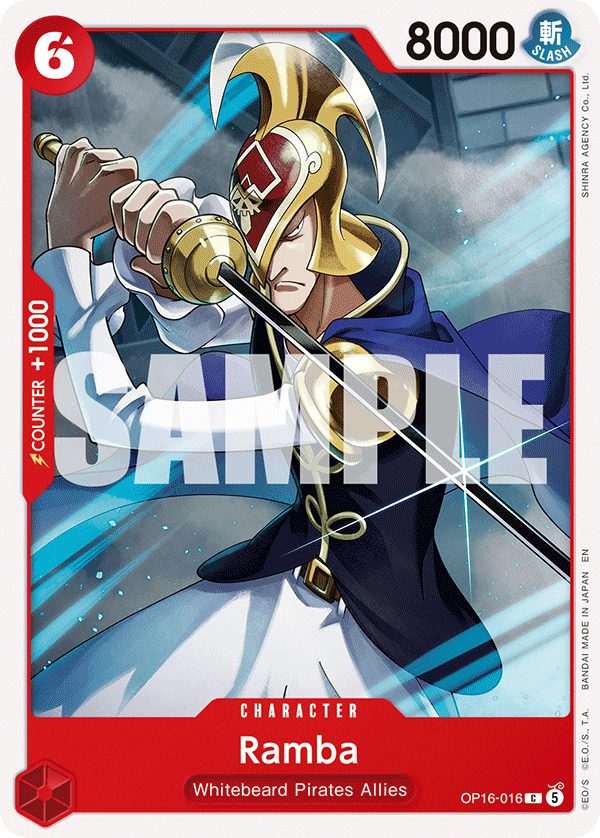 Ramba One Piece TCG Card