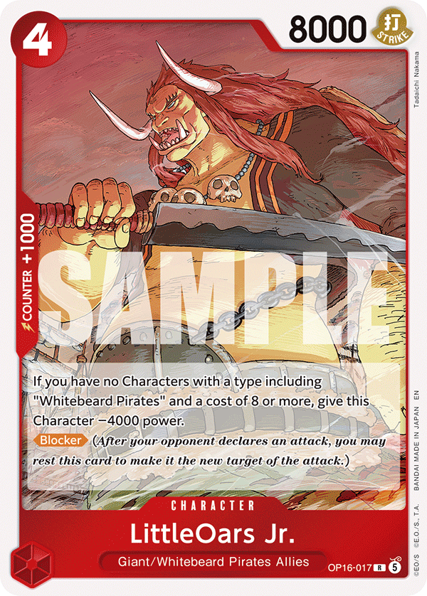 LittleOars Jr. One Piece TCG Card