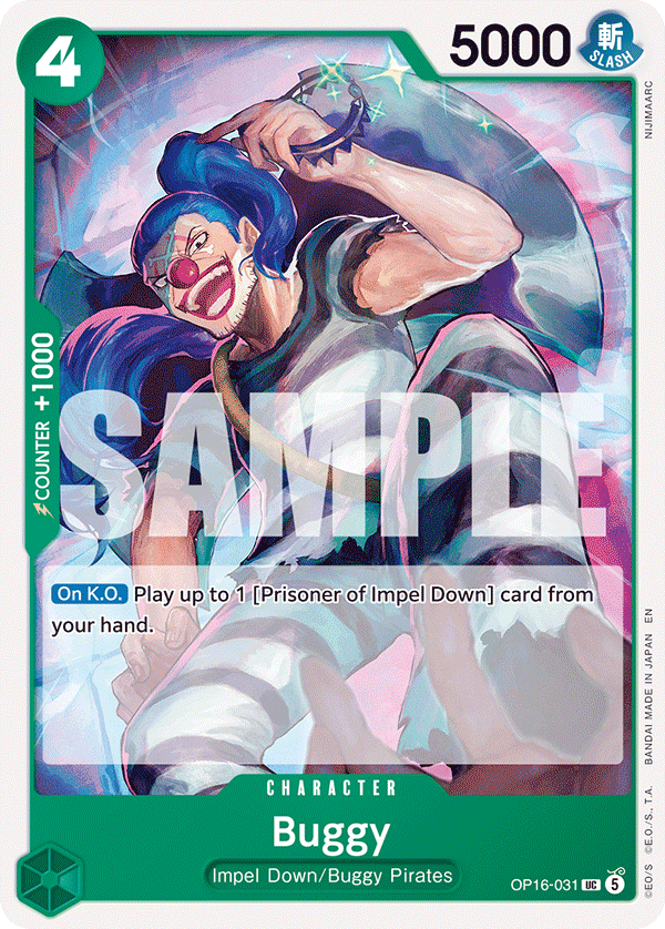 Buggy One Piece TCG Card