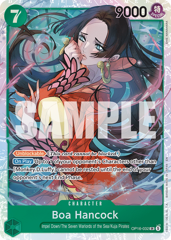 Boa Hancock One Piece TCG Card