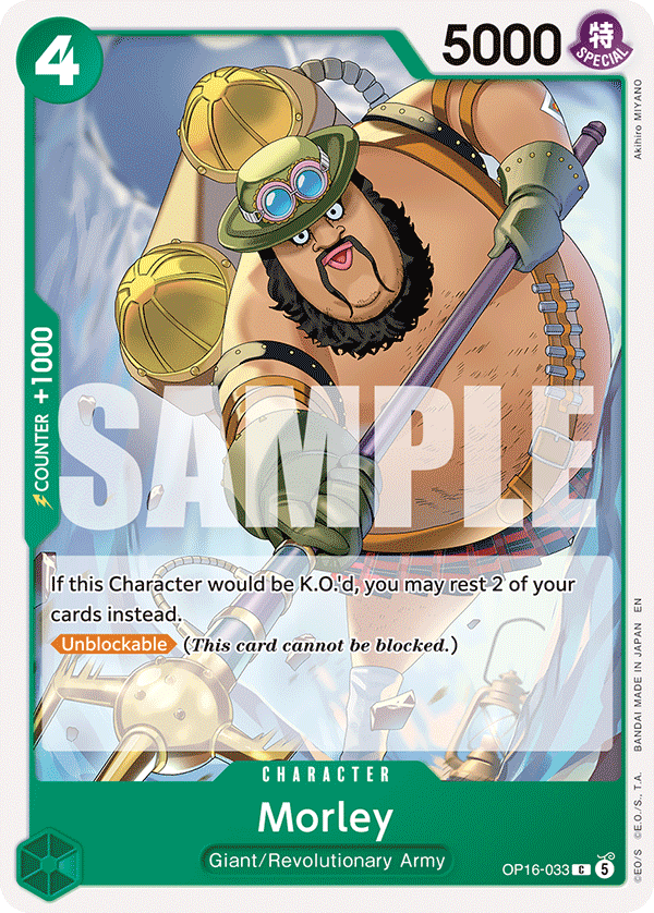 Morley One Piece TCG Card