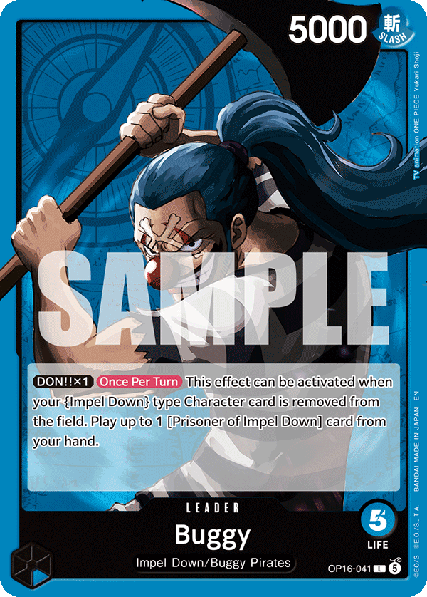 Buggy One Piece TCG Card