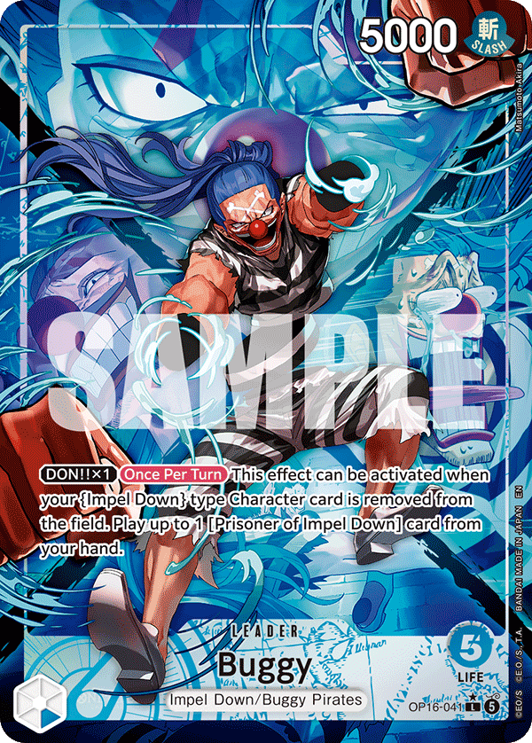 Buggy One Piece TCG Card