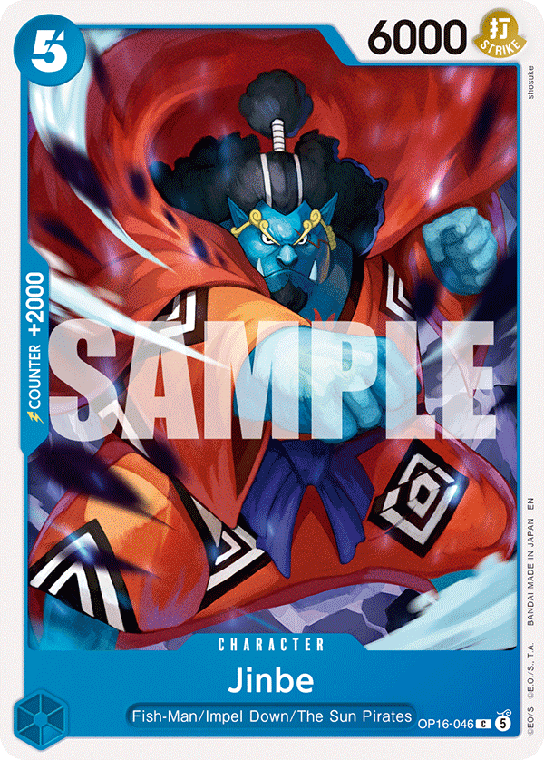 Jinbe One Piece TCG Card
