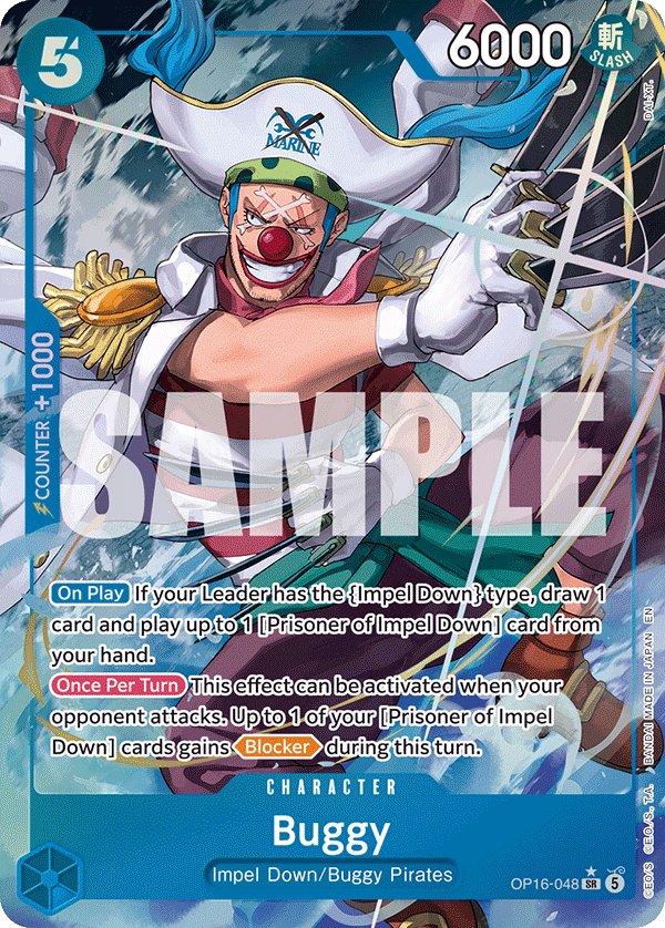 Buggy One Piece TCG Card