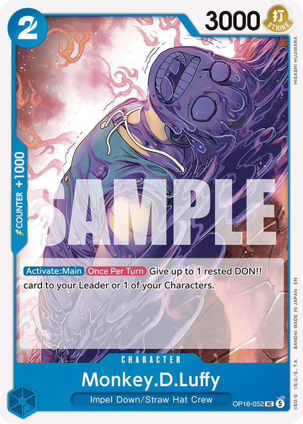 Monkey.D.Luffy One Piece TCG Card
