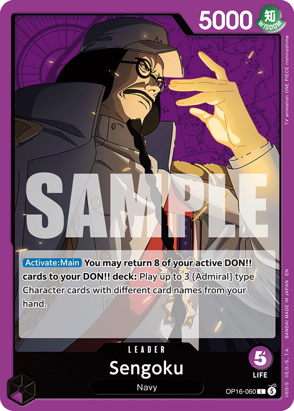 Sengoku One Piece TCG Card