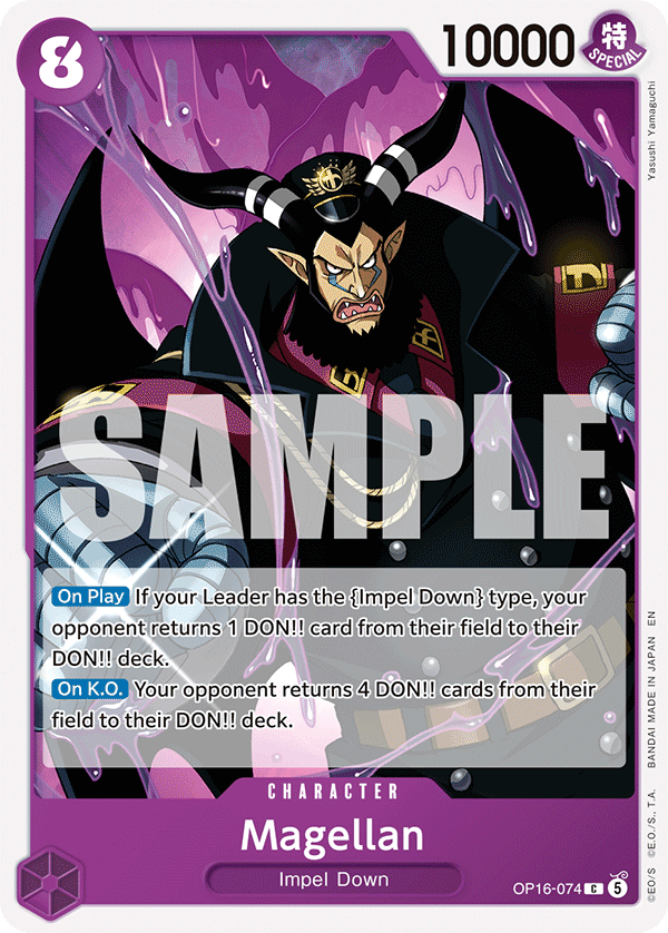 Magellan One Piece TCG Card