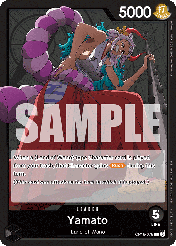 Yamato One Piece TCG Card