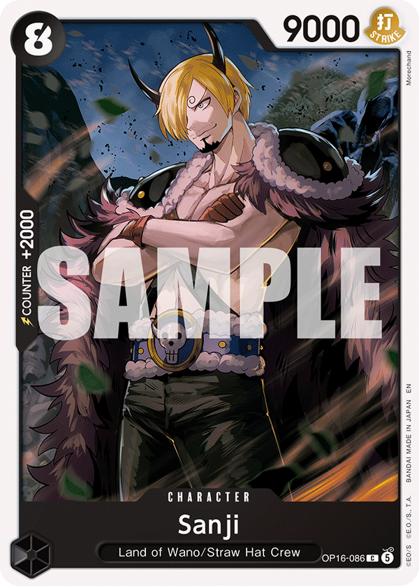 Sanji One Piece TCG Card