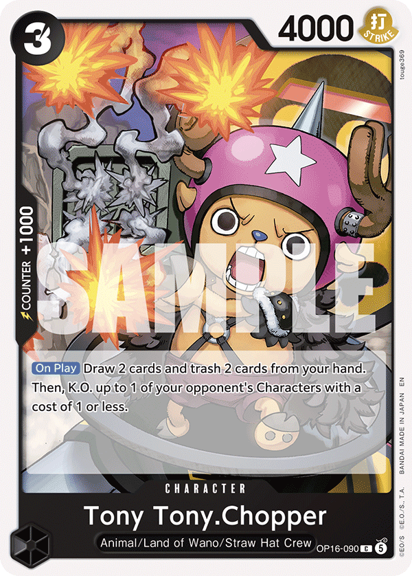 Tony Tony.Chopper One Piece TCG Card