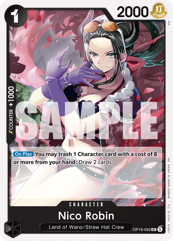 Nico Robin One Piece TCG Card