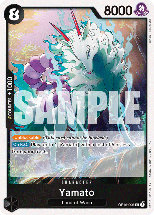 Yamato One Piece TCG Card