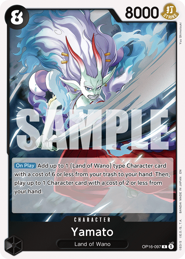 Yamato One Piece TCG Card
