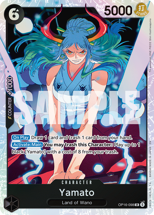 Yamato One Piece TCG Card