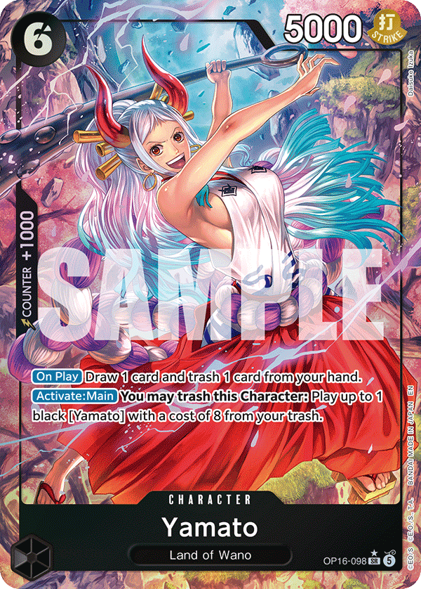 Yamato One Piece TCG Card