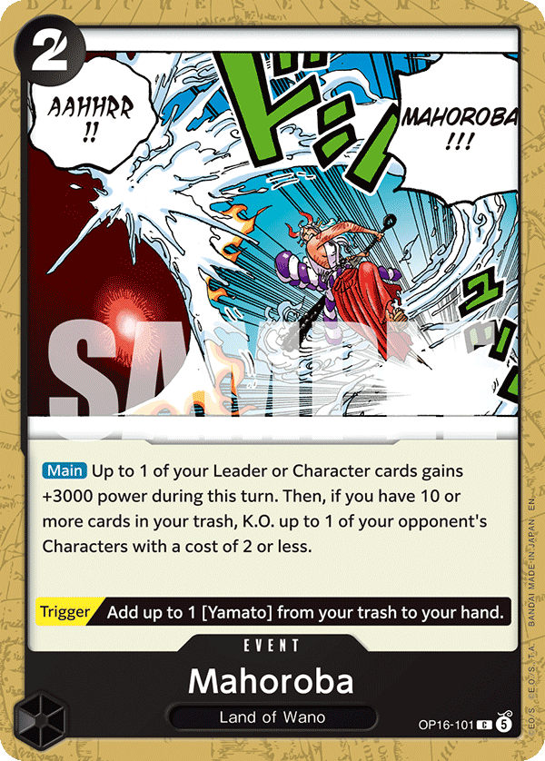 Mahoroba One Piece TCG Card