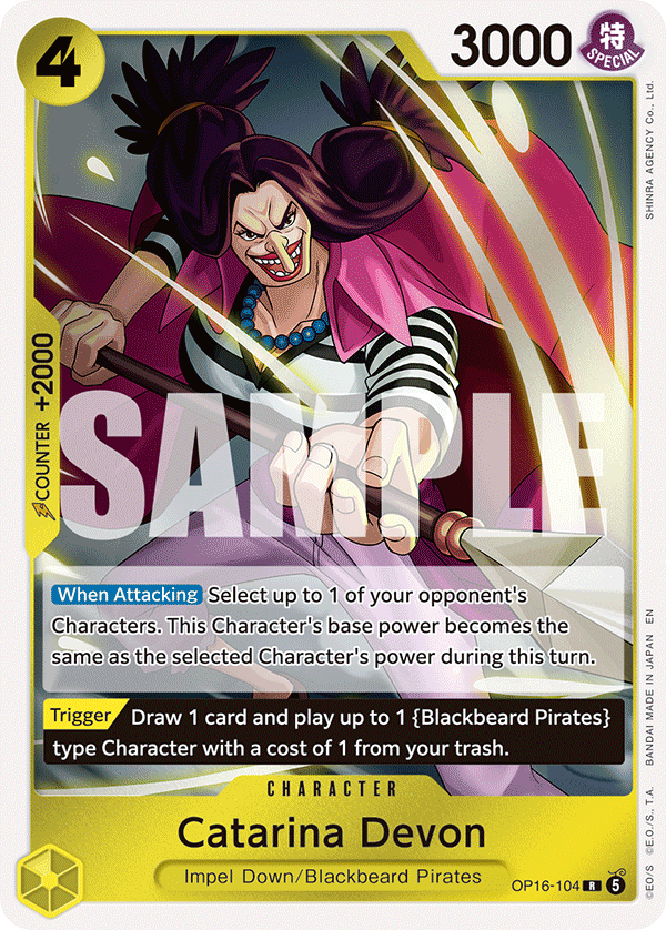 Catarina Devon One Piece TCG Card